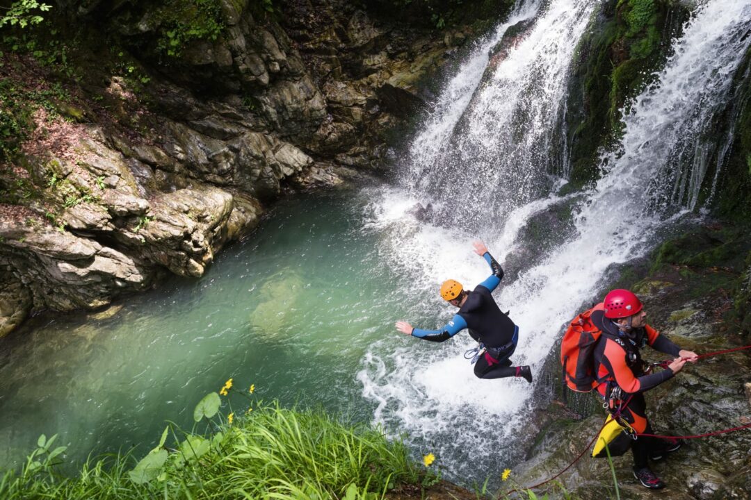 Canyoning dans les Pyrénées Atlantiques